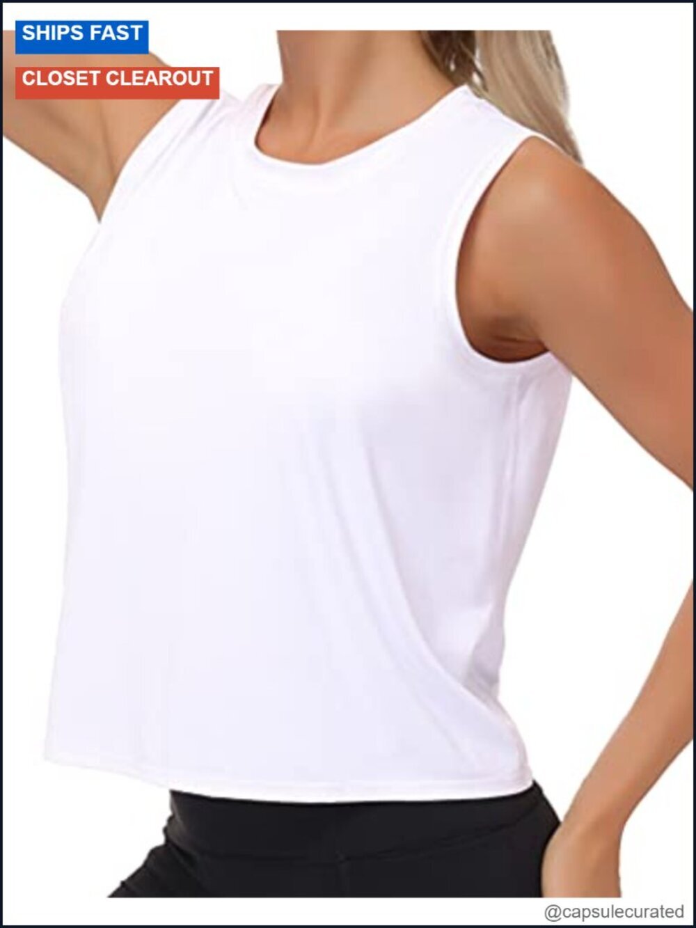 Ice Silk Quick Dry Sleeveless Tank Top for Women